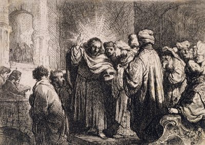 Christ with the Elders, from Michael Faraday
